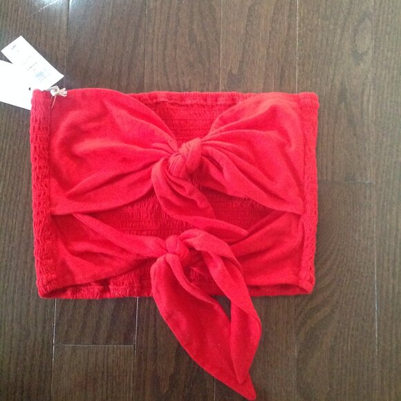 Brand New Aritzia Strapless crop top - Picture 1 of 2